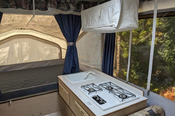 FlagStaff Popup Trailer