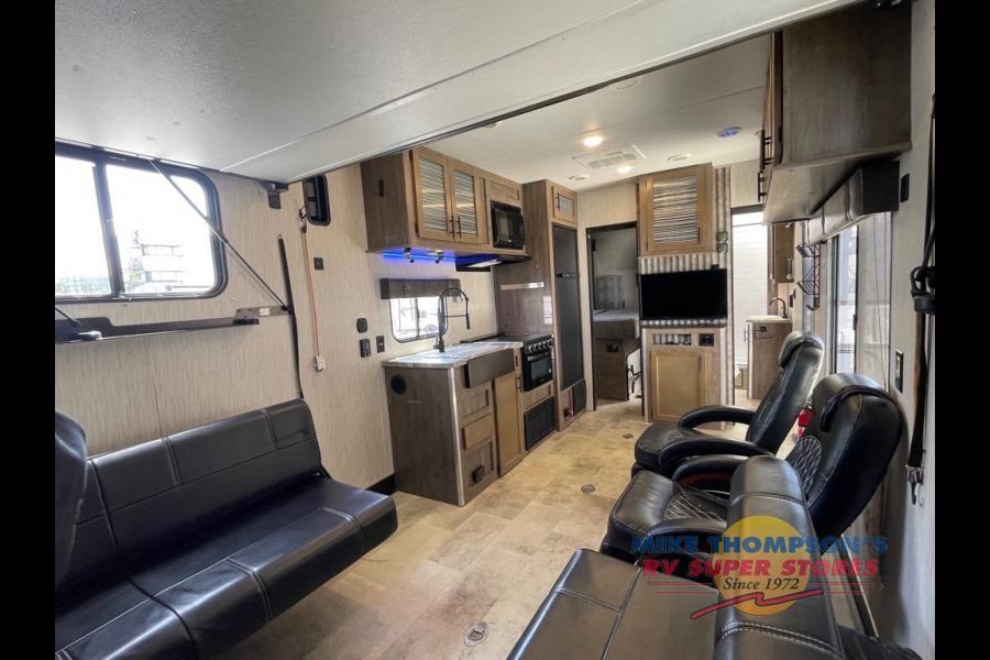 Forest River Rogue 15ft Garage ToyHauler