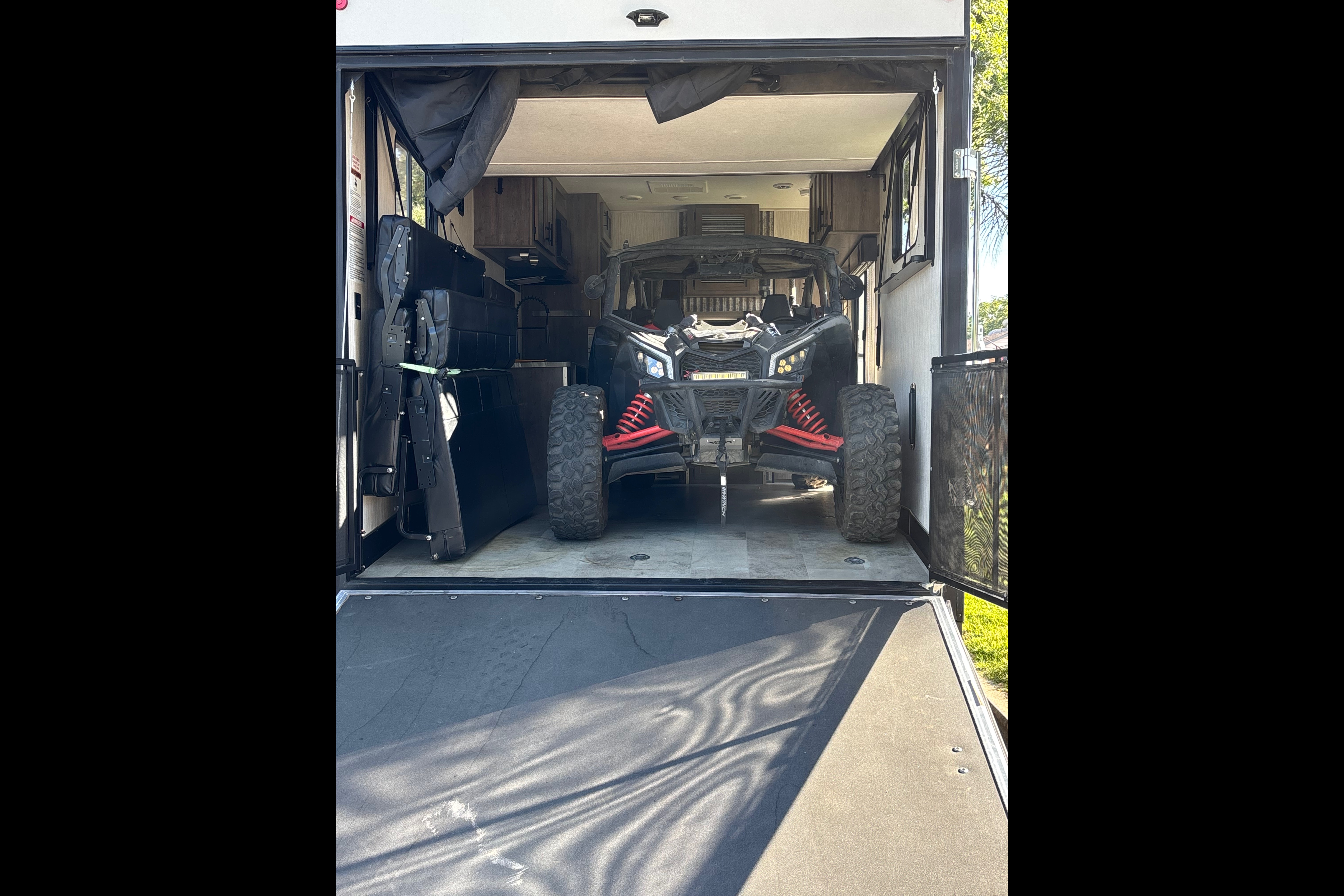 Forest River Rogue 15ft Garage ToyHauler