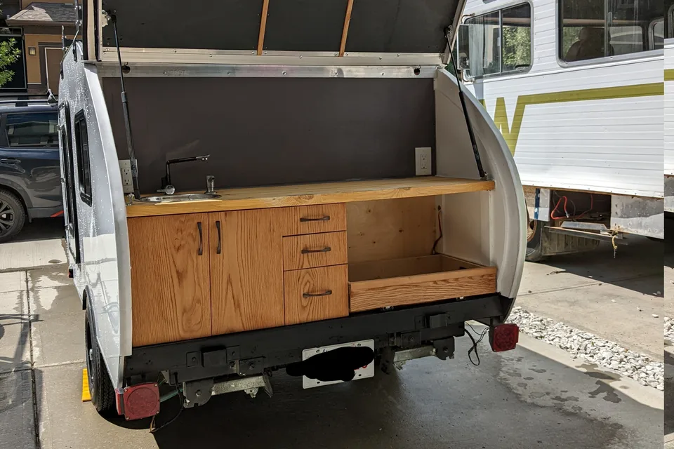 Patrick's Homemade Custom Teardrop Trailer
