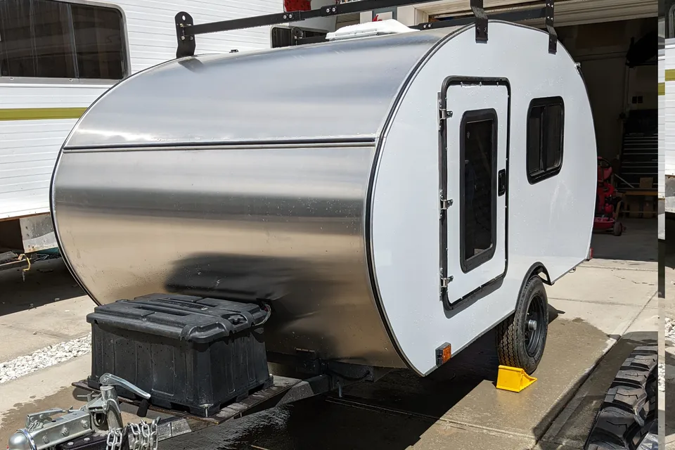 Patrick's Homemade Custom Teardrop Trailer