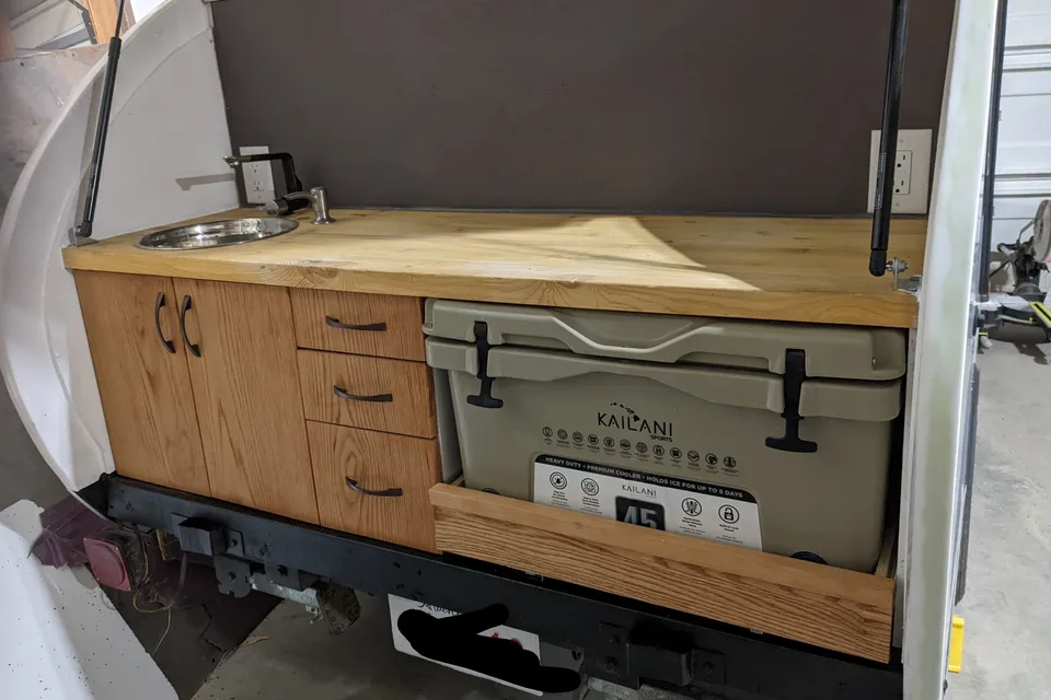 Patrick's Homemade Custom Teardrop Trailer