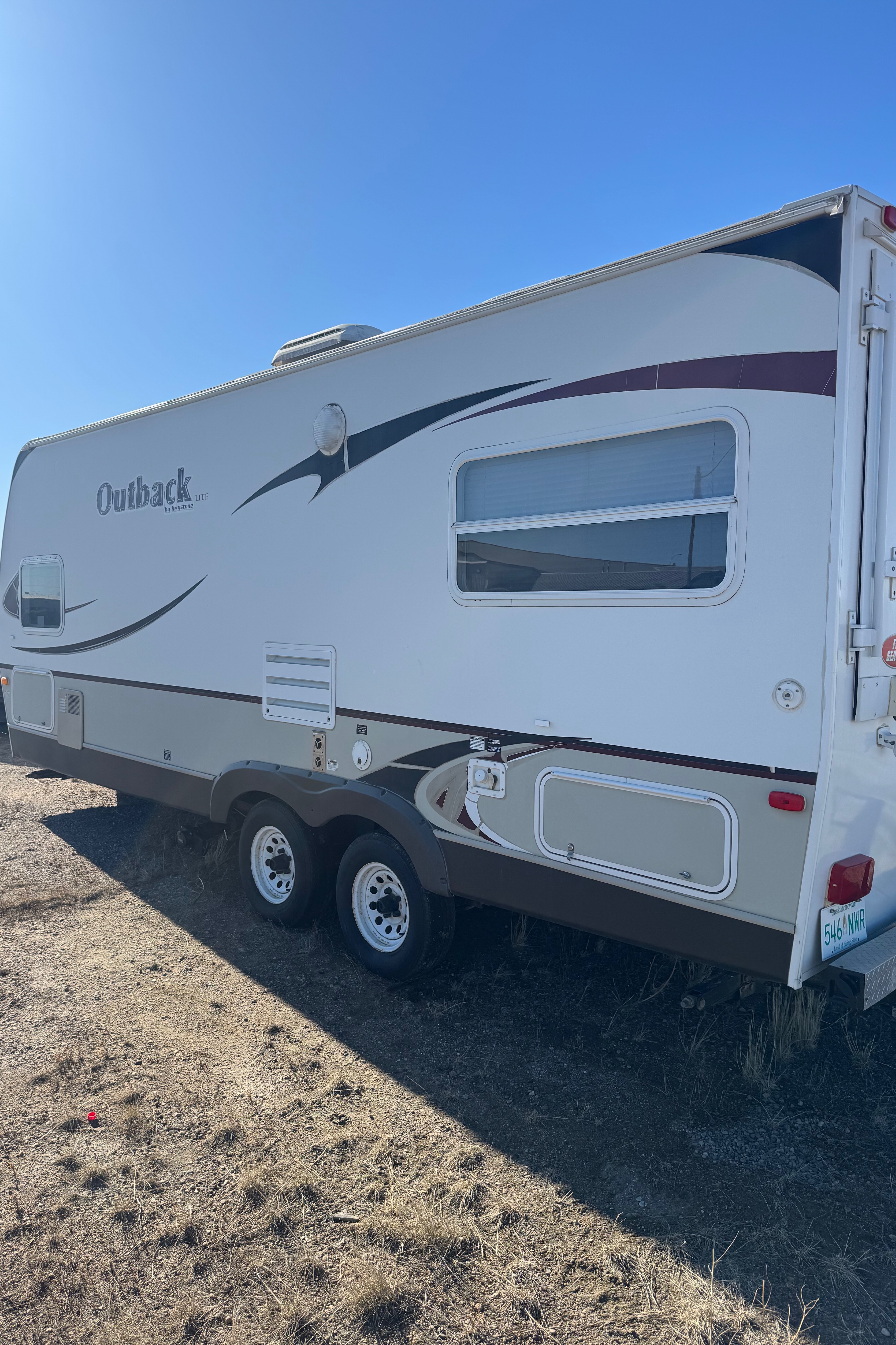 Sheridan’s Keystone Outback light Travel Trailer