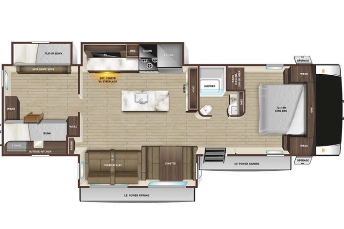 Girls Night Out 2024 Starcraft Spacious King BR Camp In Comfort