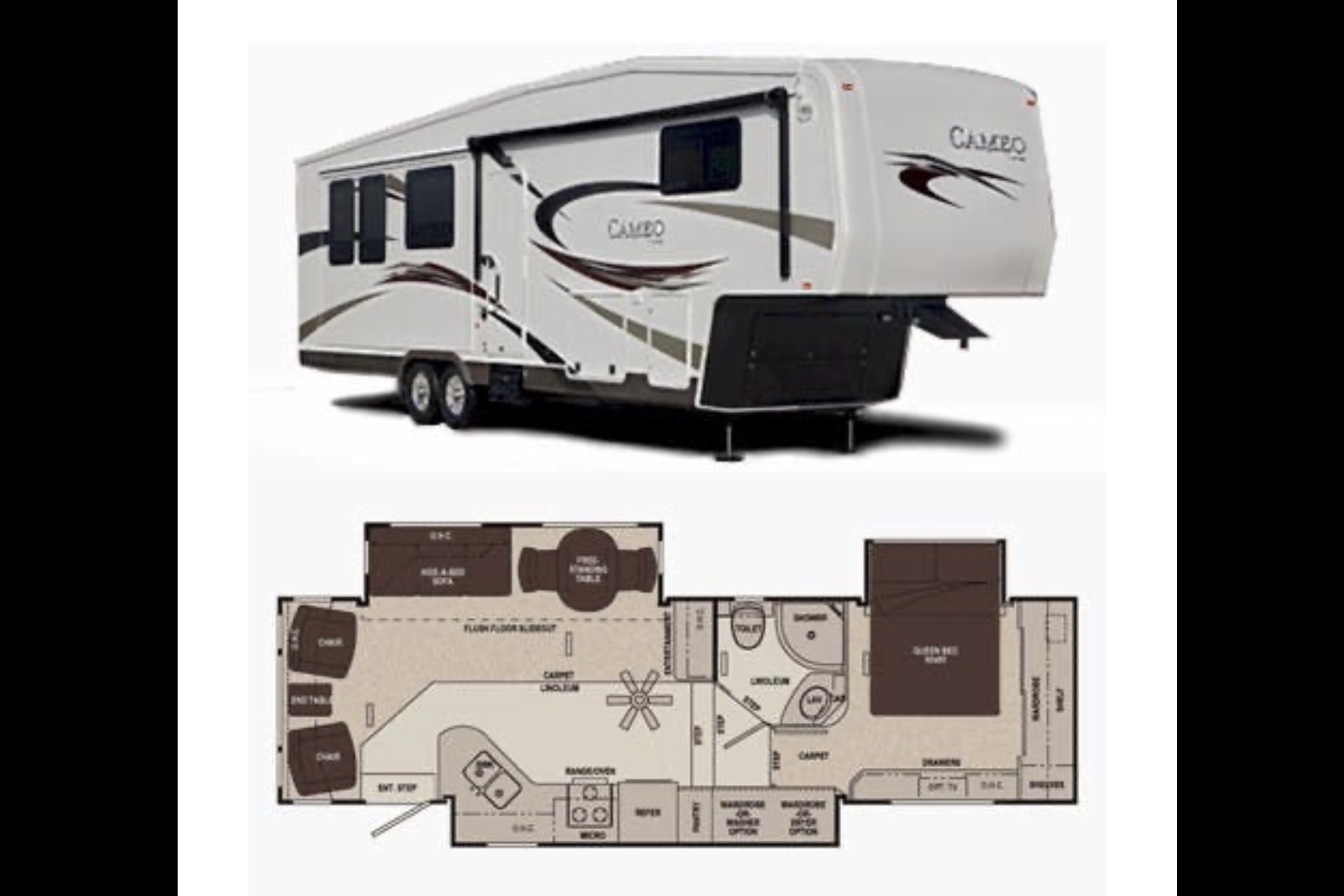 Beautiful Cameo 5th Wheel