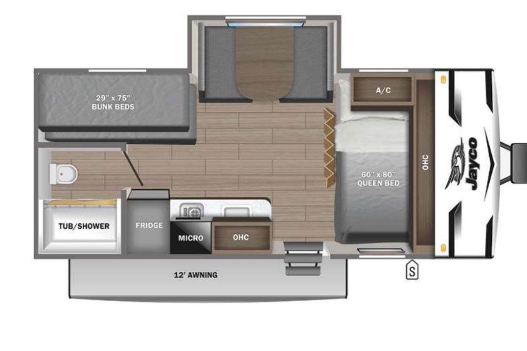 Jayco Jay Flight 184BHS Travel Trailer