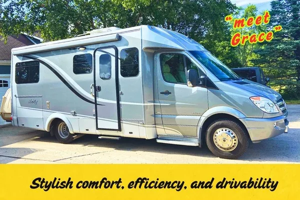 Meet "Grace" Leisure Travel Van compact yet roomy!