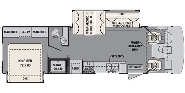 2016 Forest River FR3 Motorhome - Jackson RV Rental