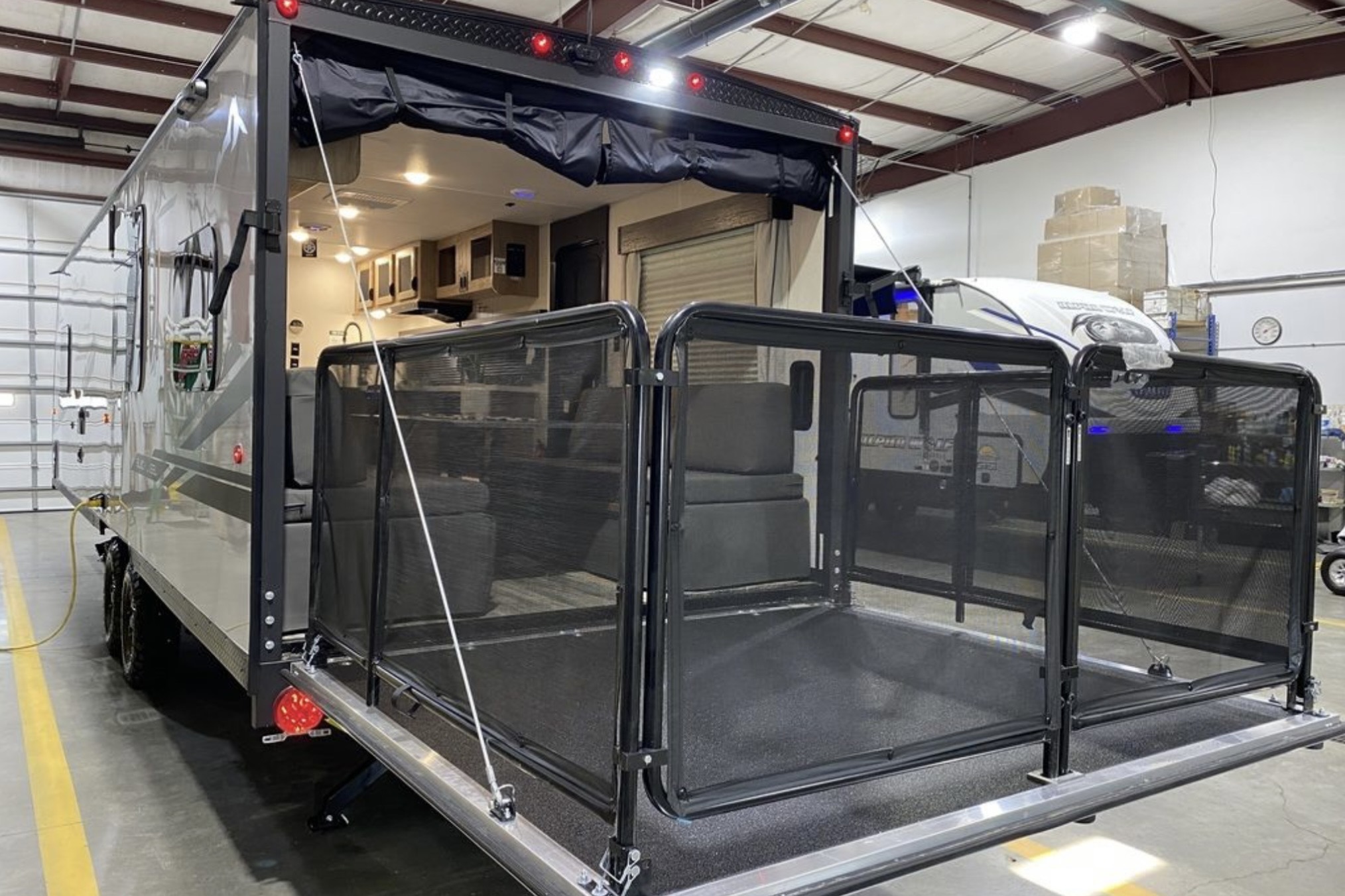 Nathan's Forest River 24RRTBL Toy Hauler