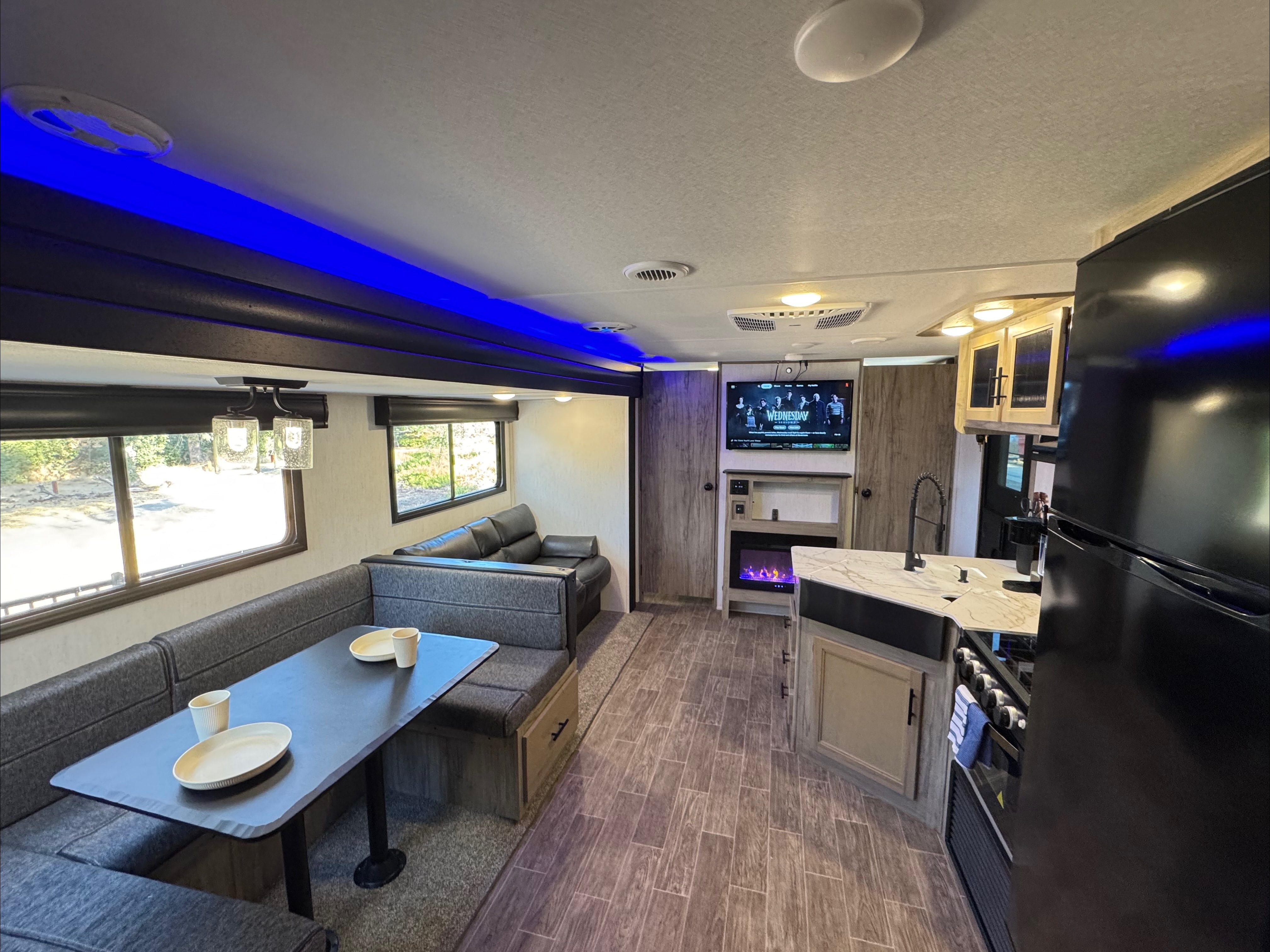 Ultimate NorCal Glamping Trailer | Off-Grid Ready