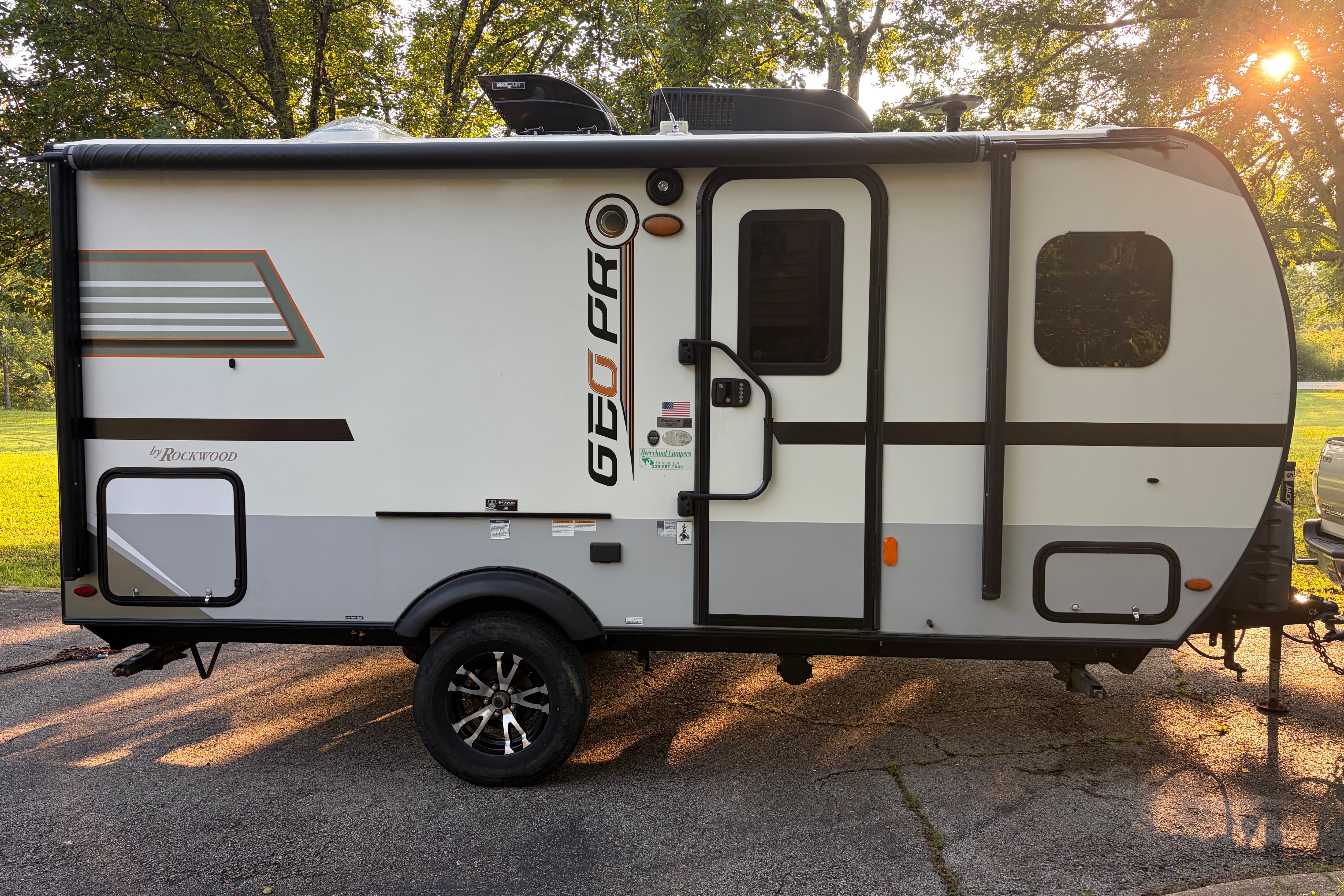 Tyler's Forest River Forest River GeoPro 16BH Travel Trailer