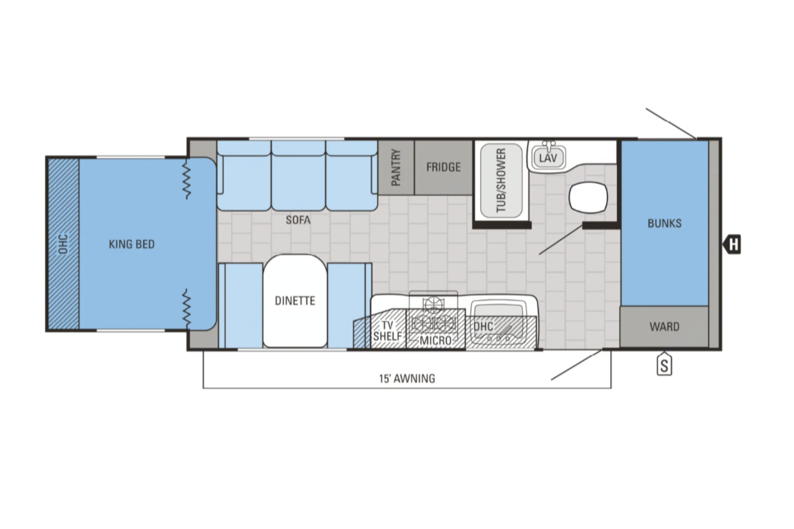 2016 Jayco x213 Travel Trailer