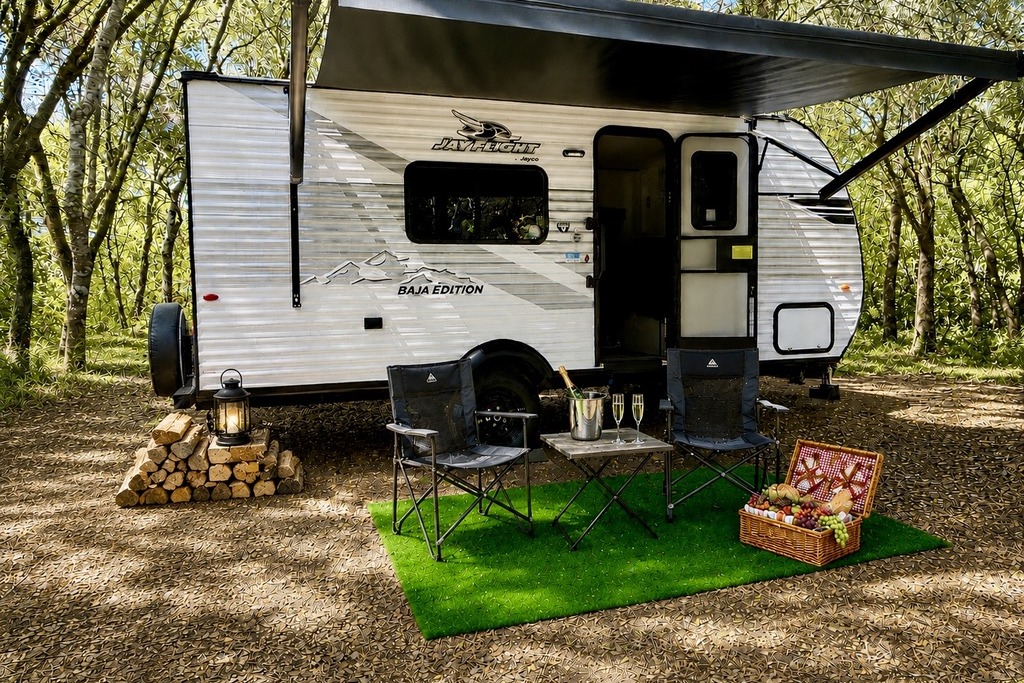 Bay Area Glamping Getaway – Delivered RV, Zero Setup Needed