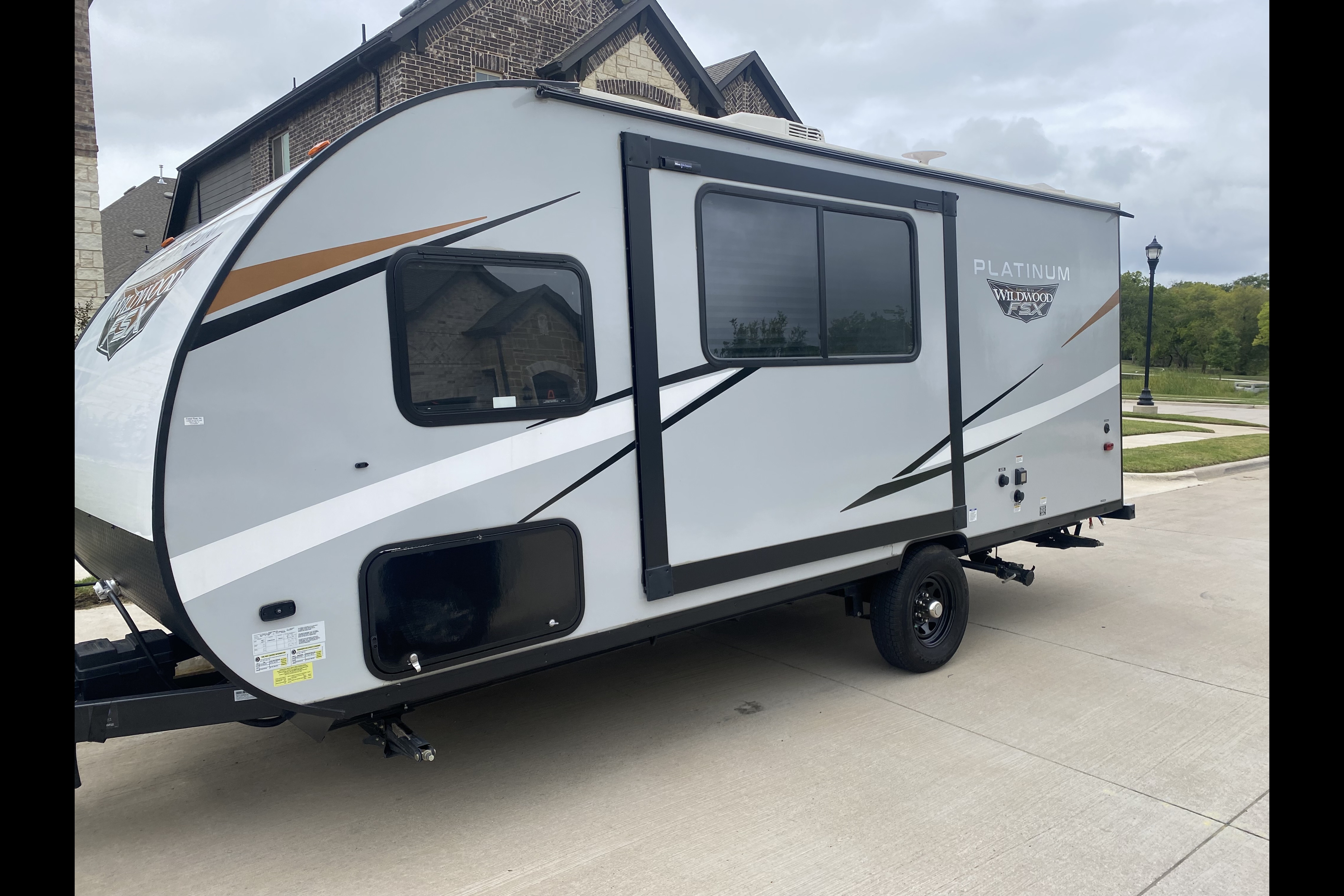 Solomon's Forest River Wildwood platinum Travel Trailer