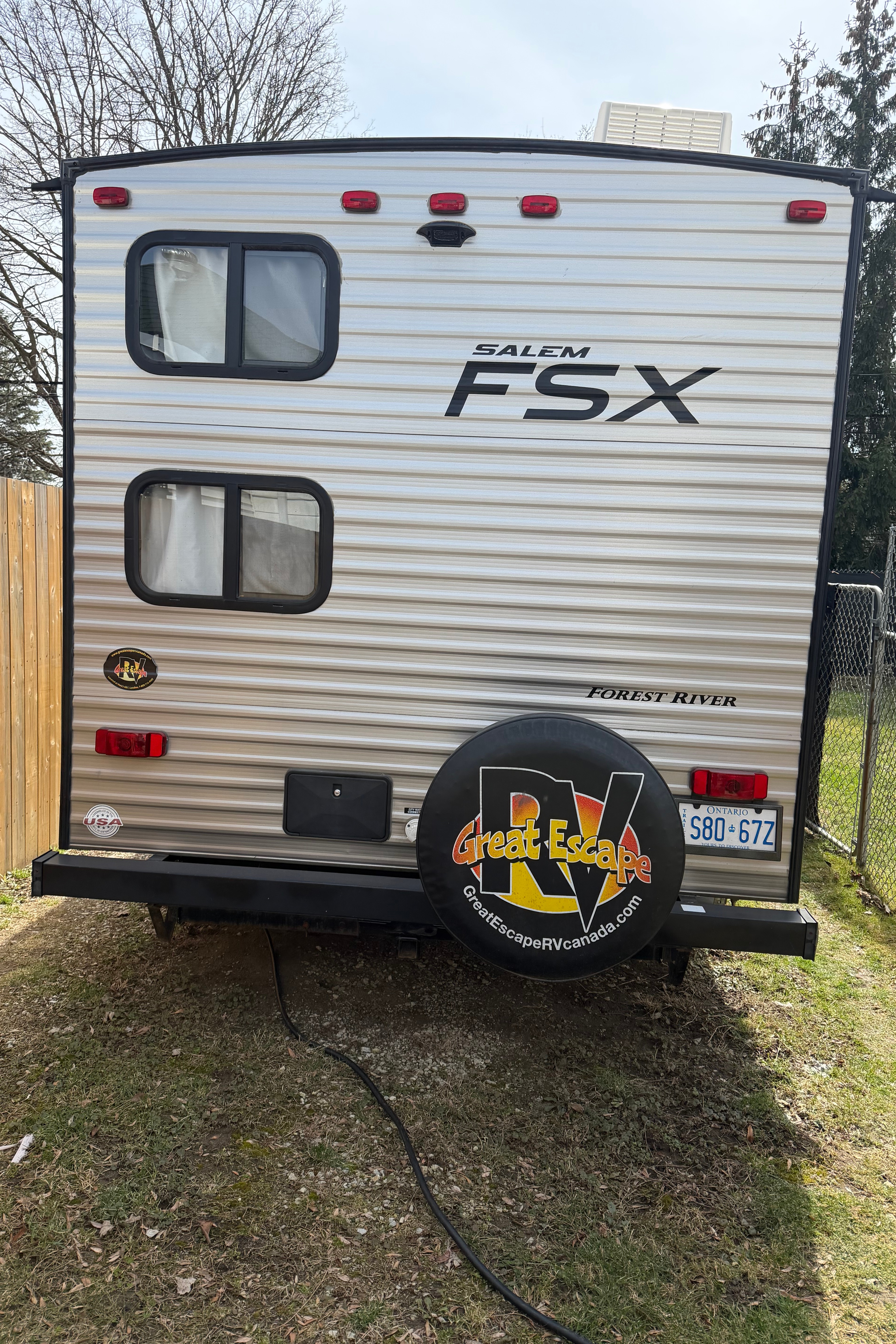 Bradley's Forest River FSX 178dbhs Travel Trailer