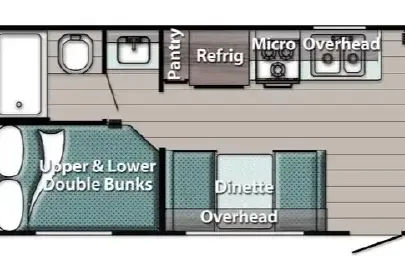 Justin's Gulf Stream 248bh Travel Trailer