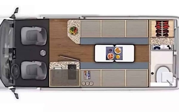 2018 Hymer Carado Banff, Lot's of storage and super classy!