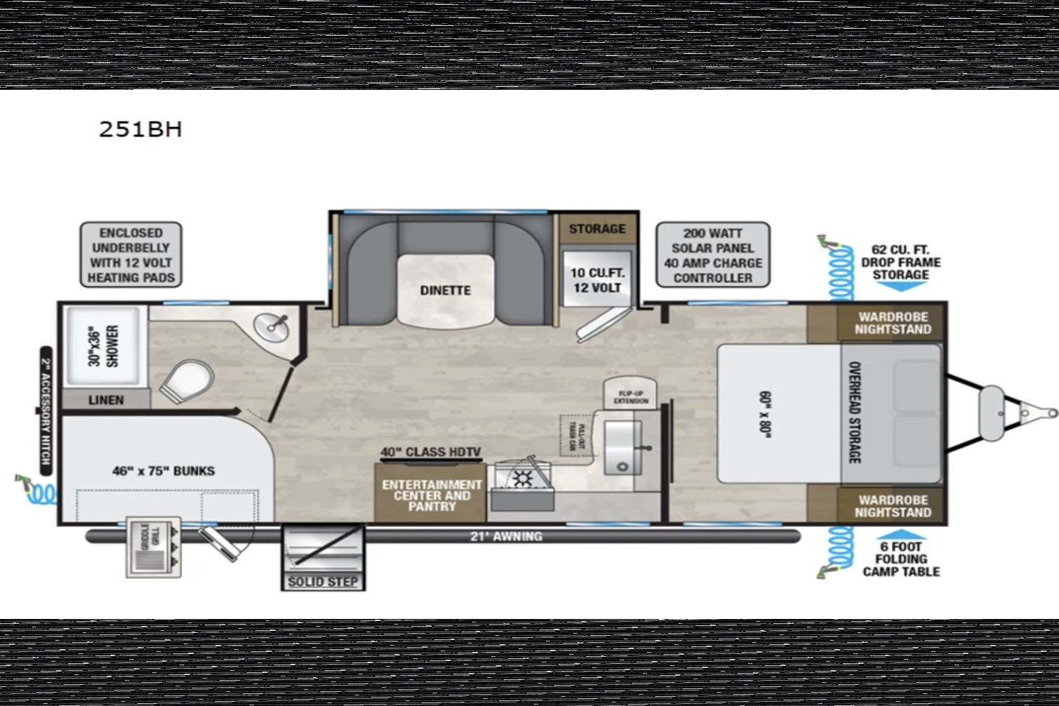 NEW Alliance RV Delta 251BH Travel Trailer