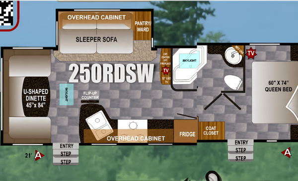 Unwind in this WindRiver 250RDWS