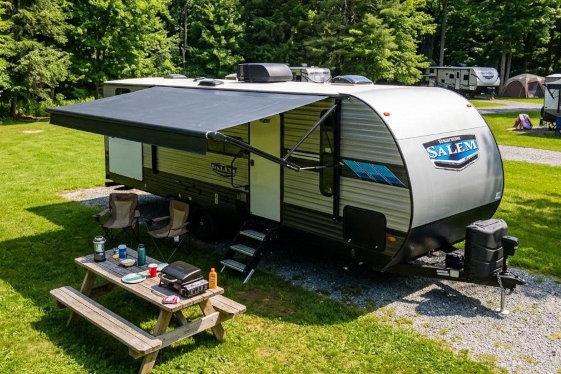 Fireside RV's 2021 Forest River Salem 26DBUD Bunkhouse - LMI1588 *