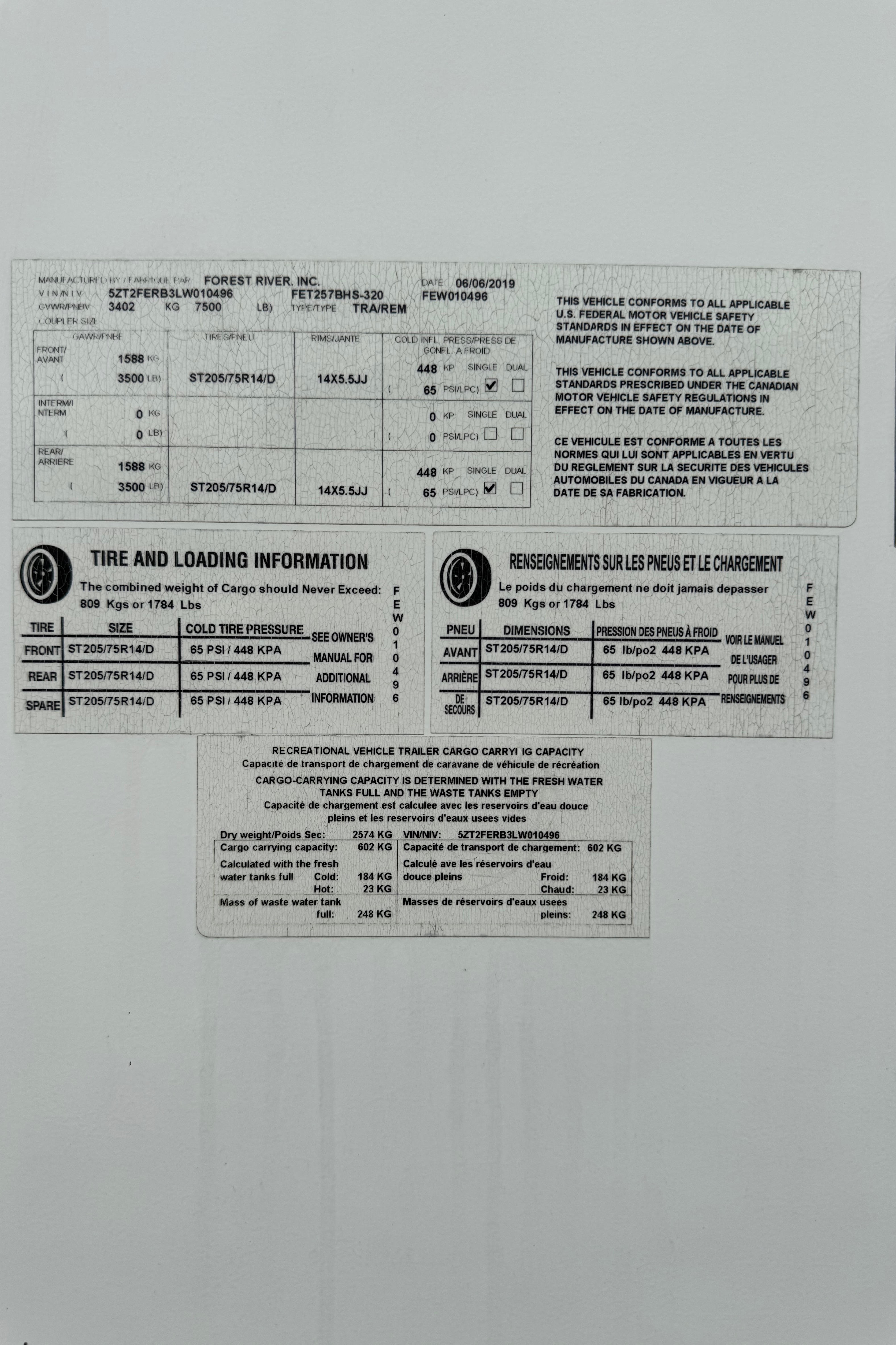 Coachmen Freedom Express 257 BHS - La famille Imbeault