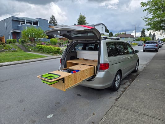 Honda Canadian Odyssey Camper Van