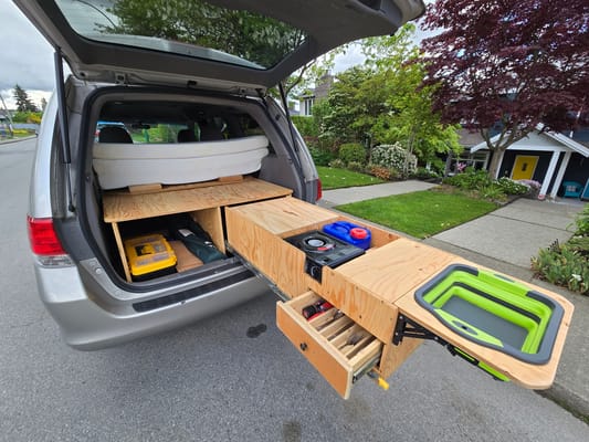 Honda Canadian Odyssey Camper Van