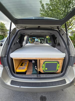 Honda Canadian Odyssey Camper Van