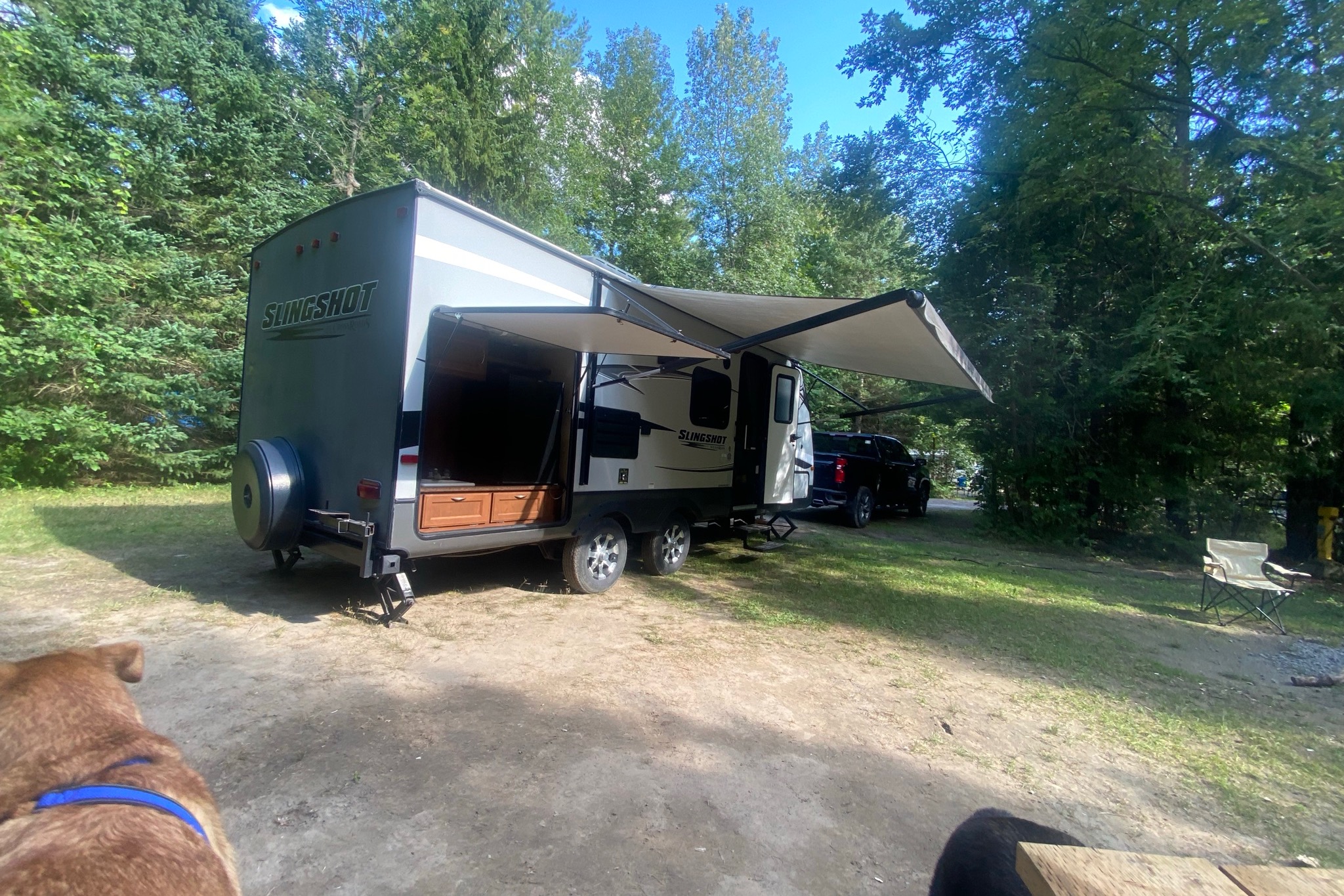 Dwayne's Crossroads Slingshot Travel Trailer