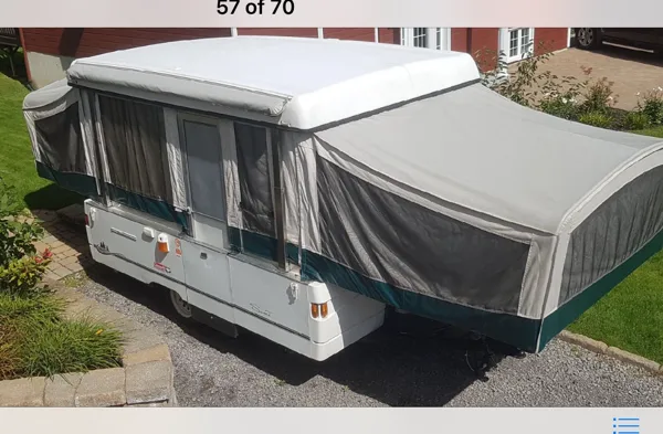 2002 Coleman Santa Fe Tent Trailer!