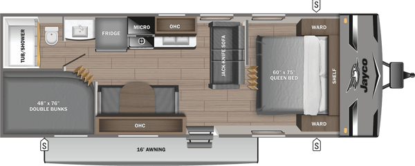 2023 Jayco Jay Flight 264BH Travel Trailer