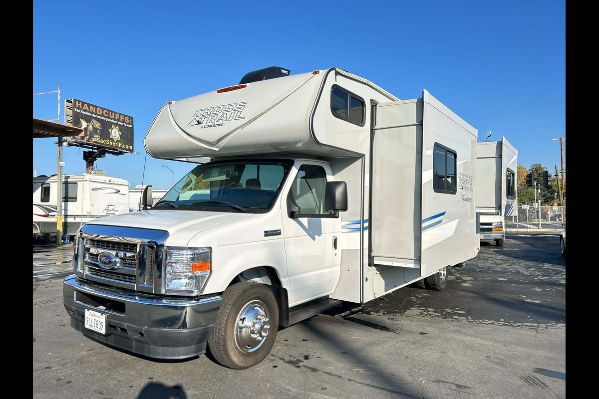 The Modern Family Suite Basecamp Coachmen Cross Trail 26XG Class C Godzilla Engine V8