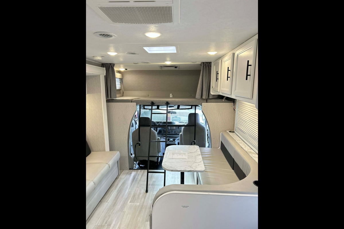The Modern Family Suite Basecamp Coachmen Cross Trail 26XG Class C Godzilla Engine V8
