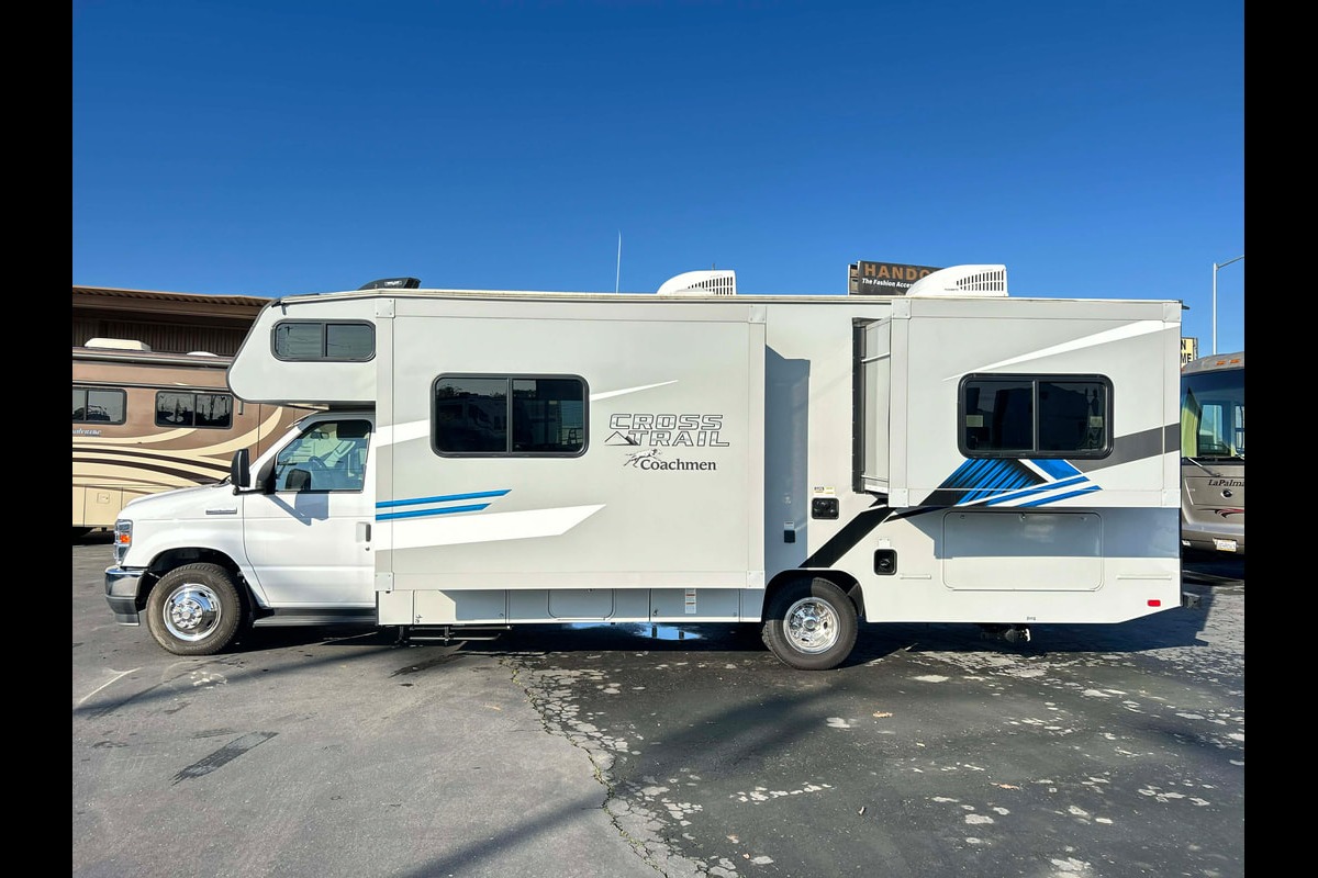 The Modern Family Suite Basecamp Coachmen Cross Trail 26XG Class C Godzilla Engine V8