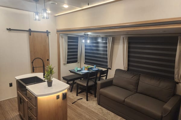2023 Forest River Sabre 38DBQ Fifth Wheel-"The Weekendator"-Pet Friendly