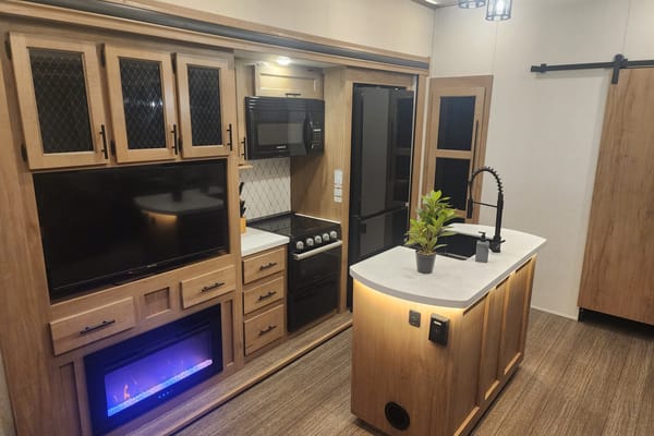 2023 Forest River Sabre 38DBQ Fifth Wheel-"The Weekendator"-Pet Friendly