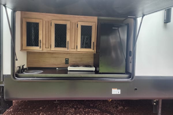 2023 Forest River Sabre 38DBQ Fifth Wheel-"The Weekendator"-Pet Friendly