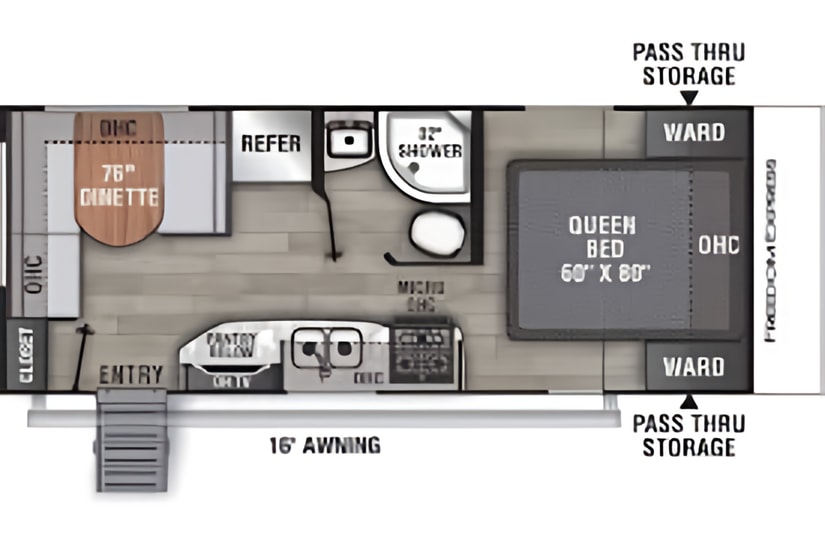 David's Forest River Freedom Express Travel Trailer