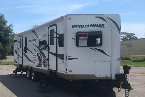 Outstanding Forest River Rockwood 31’ Travel Trailer # 1