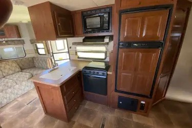 Outstanding Forest River Rockwood 31’ Travel Trailer # 1