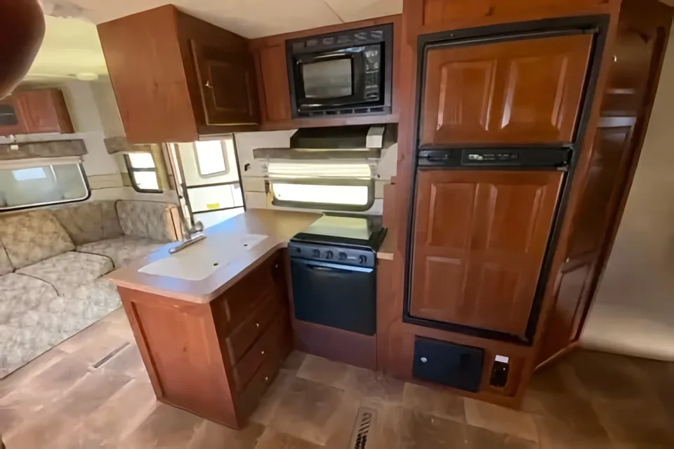 Outstanding Forest River Rockwood 31’ Travel Trailer # 1