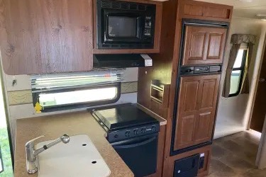 Outstanding Forest River Rockwood 31’ Travel Trailer # 1