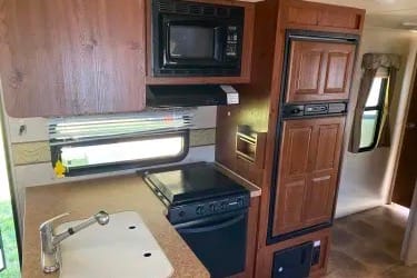 Outstanding Forest River Rockwood 31’ Travel Trailer # 1