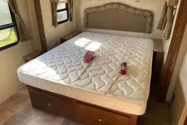Outstanding Forest River Rockwood 31’ Travel Trailer # 1
