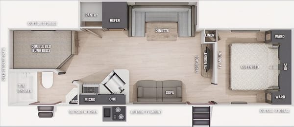 2022, 27-ft Fully Equipped Trailer