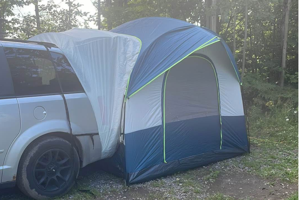 Nelly Bly, the Dodge Grand Caravan Campervan