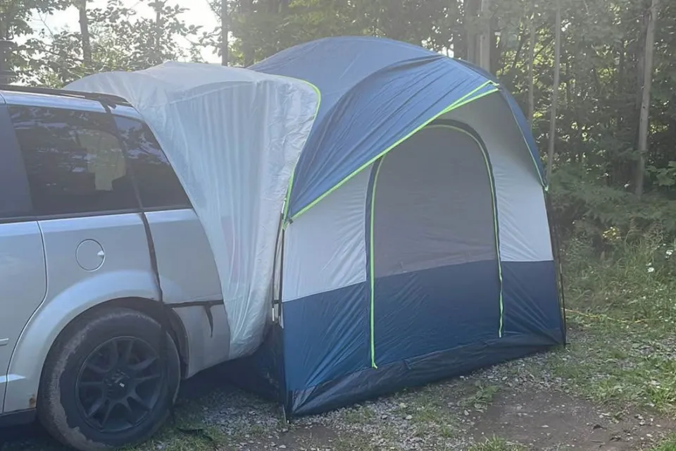 Nelly Bly, the Dodge Grand Caravan Campervan