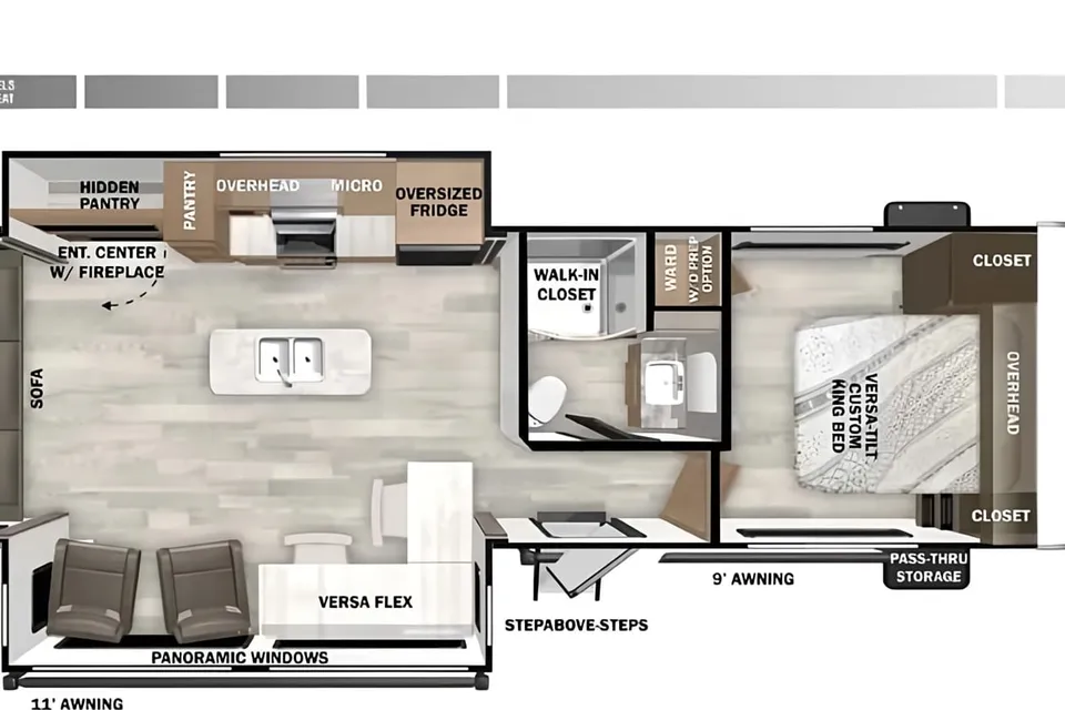 J & D's Wildwood Travel Trailer