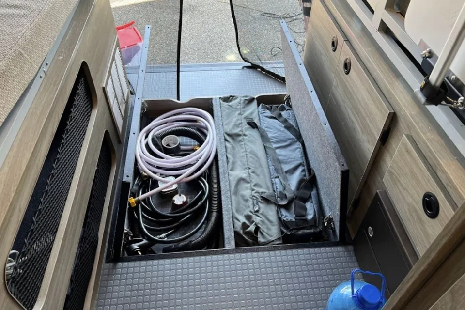 Red Van Winnebago Solis PX - Off-Grid, Lithium, Heater, Sleeps 4