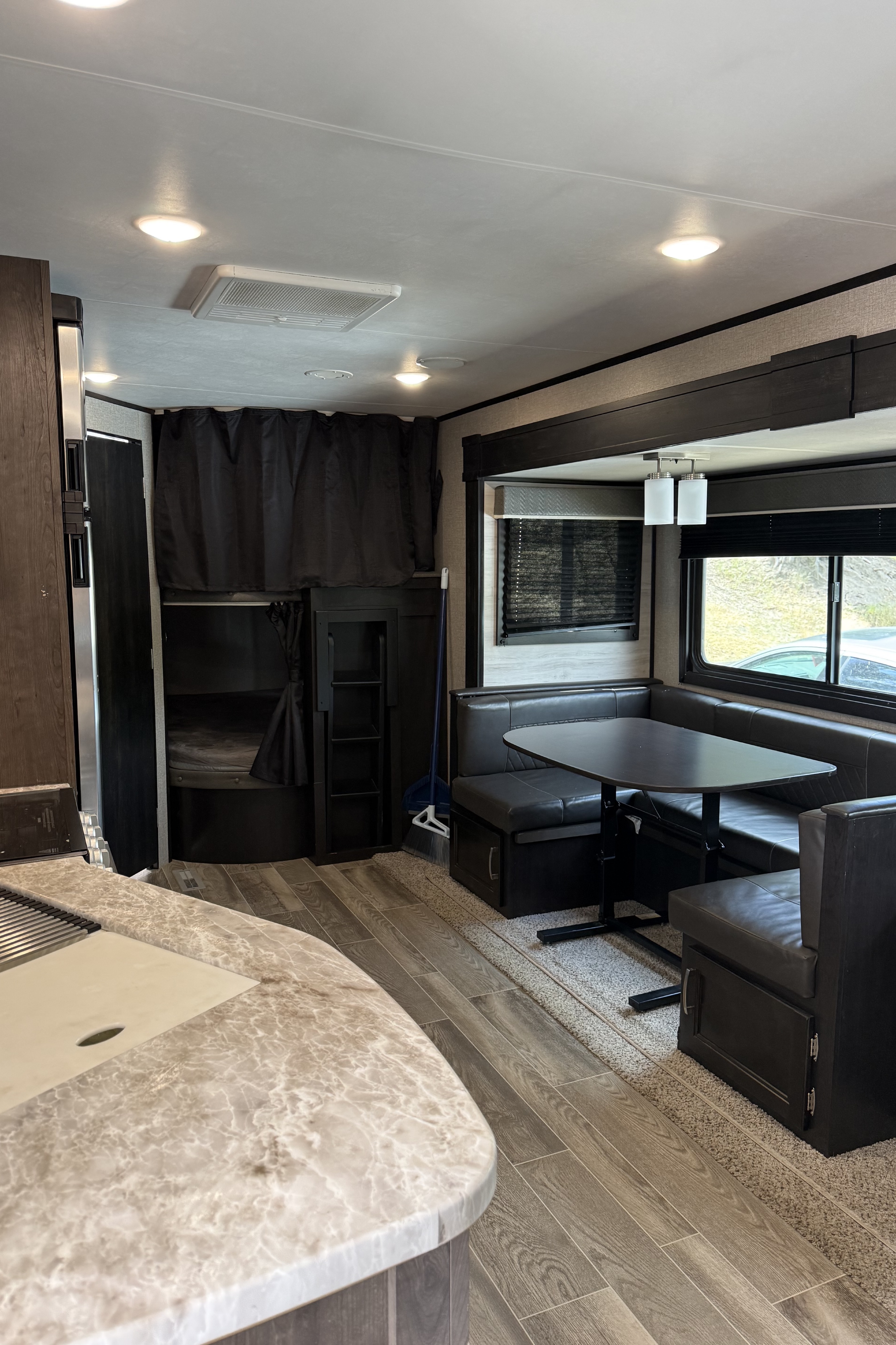 The Berger’s Jayco Jay flight Travel Trailer